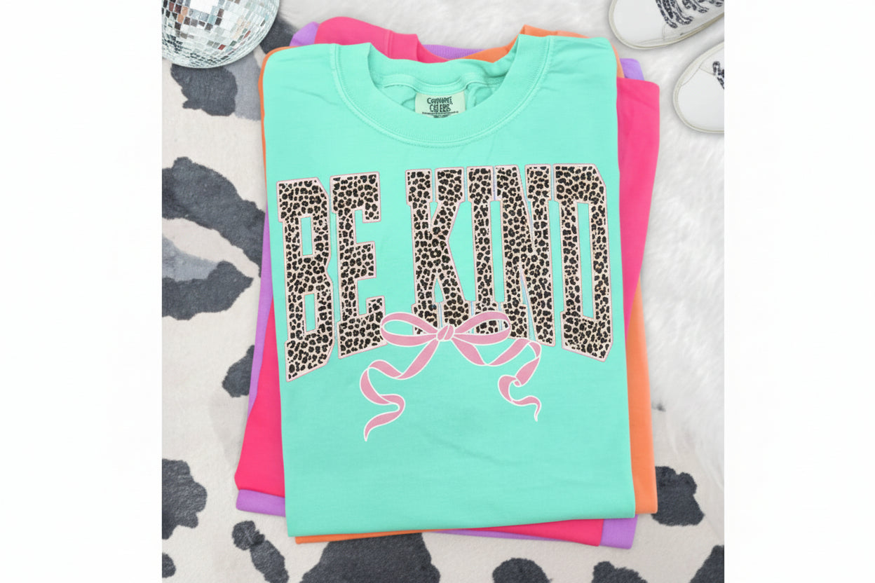 Be Kind Pink bow