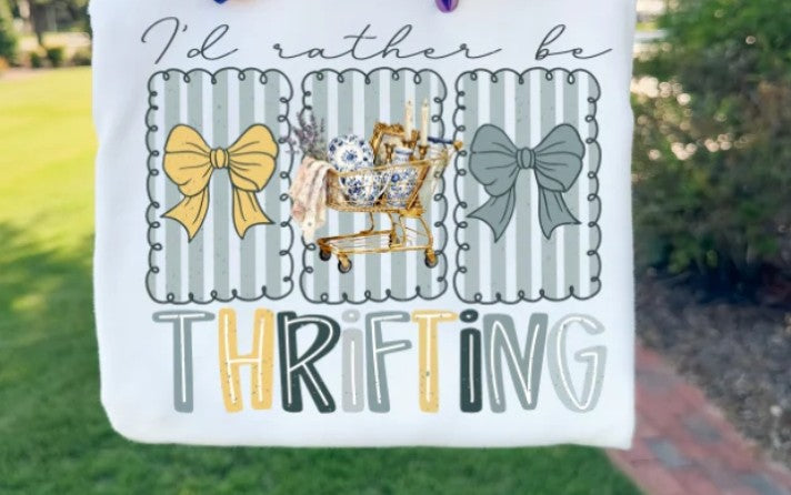 Id rather be Thrifting😍