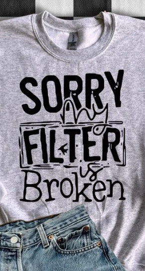 Sorry my Filter...