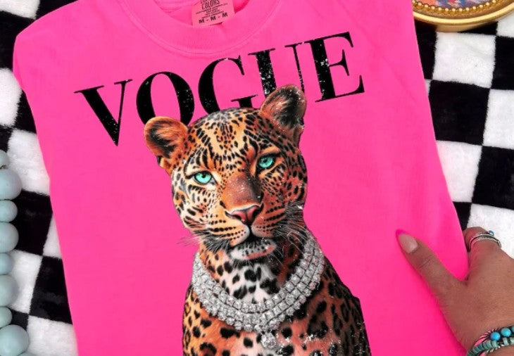Jeweled Vogue Tiger