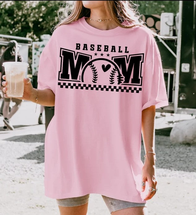 Baseball Mom Heart